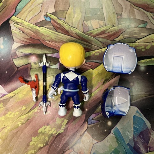 Figura Vinilo Mighty Morphin Power Rangers Blue Ranger Loyal Subjects Serie 1 - Imagen 2 de 2