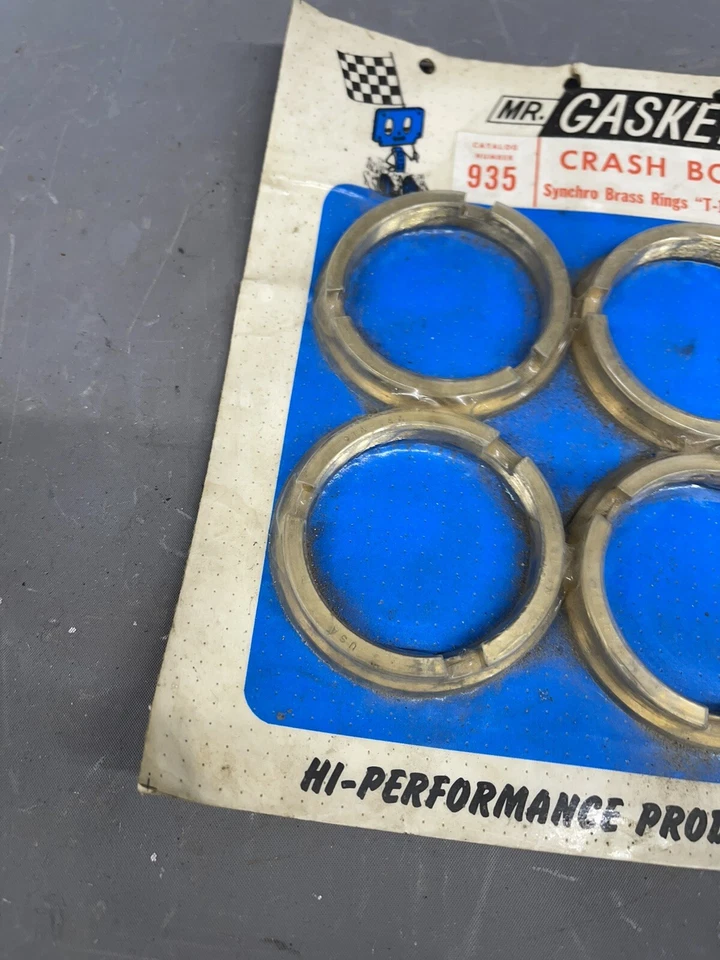 NOS Vintage Mr. Gasket T10 Crash Box Kit Super T-10 Borg Warner Synchro Brass - Image 2 of 4