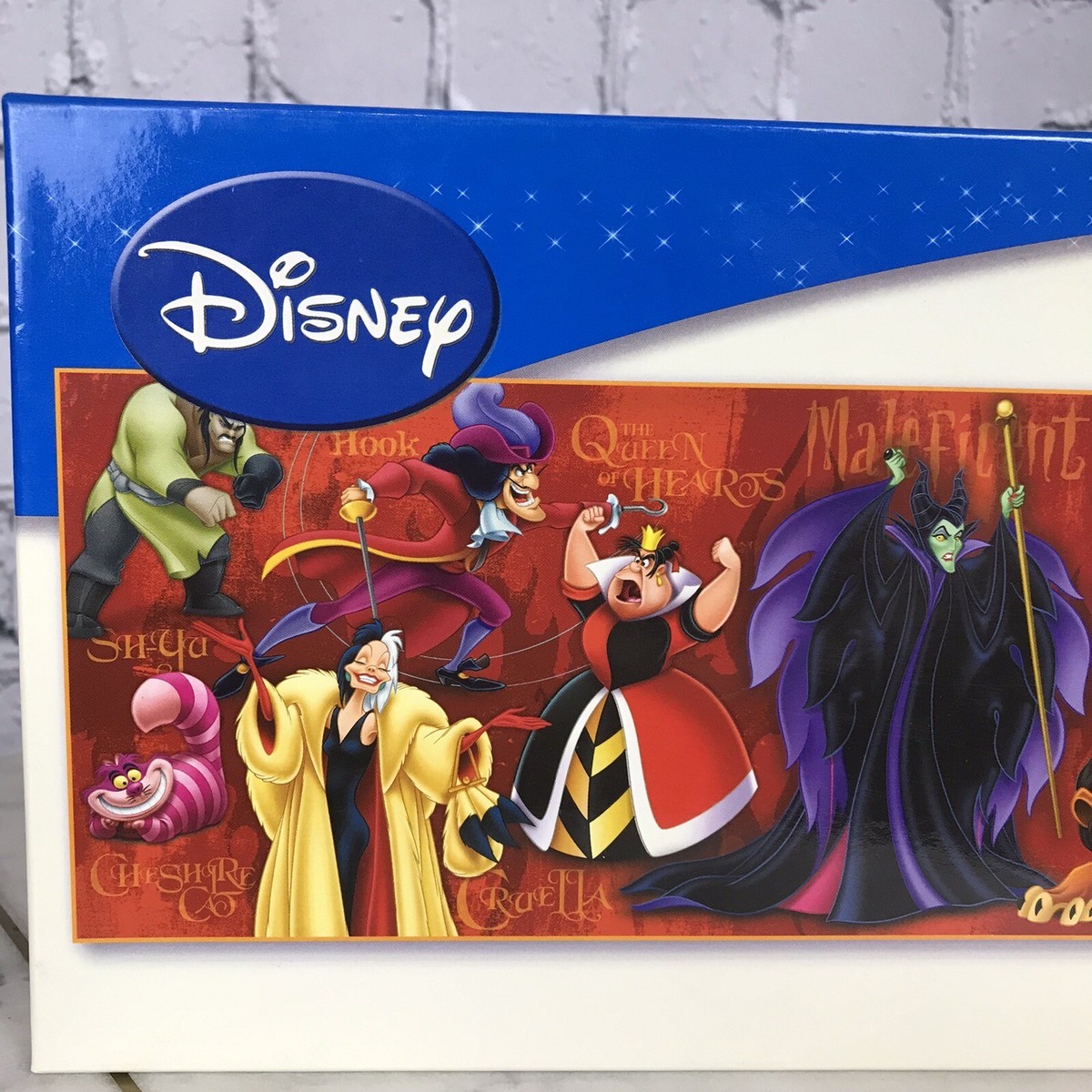 Disney Villains Panoramas Brand New Mega 750 Piece Jigsaw Puzzle