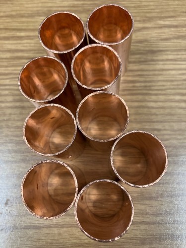 Lot of 9 NIBCO CLC600 Copper Coupling with Stop 3/4" CxC