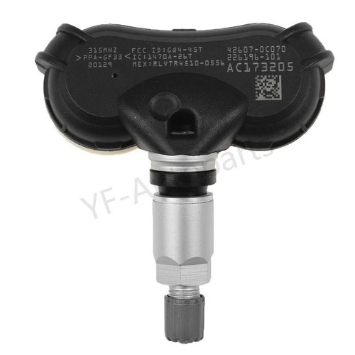 Sensor de presión de neumáticos TPMS 42607-0C050 4 piezas apto para Toyota Tundra Sienna Sequoia - Imagen 4 de 7