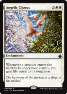 Angelic Chorus - Battlebond #87 Rare MTG