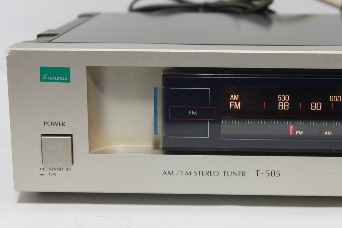 SANSUI AM/FM チューナー T-5001 Sansui T-5 AM/FM Stereo Tuner