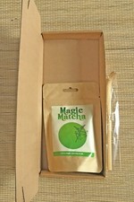 Matcha green Tea gift set Bamboo Chasaku Scoop