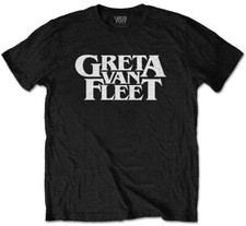 Image of Greta Van Fleet Logo Black T-Shirt OFFICIAL