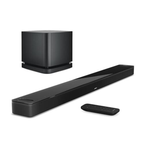 Bose Smart Soundbar 900 with Bass Module 500 for Soundbar, Black #863350-1100 C - Picture 1 of 9