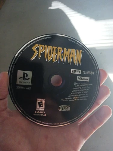 Spider-Man PlayStation 1 Disc, Tested