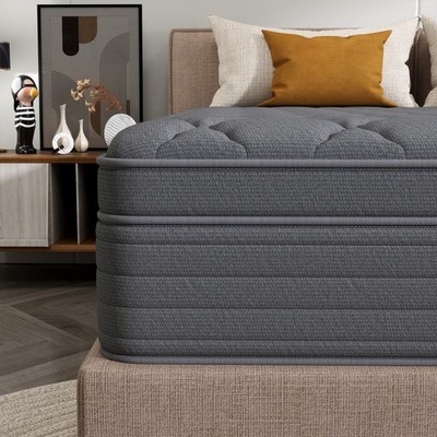 12'' 14'' Mattress in a Box Gel Memory Foam Pocket Spring Twin Full Queen King