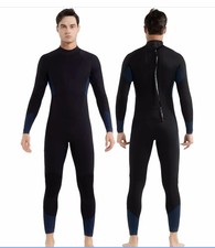 REALON Men Wetsuit Women Neoprene 3/4mm Full Body Long Sleeve Sz L