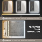 HOMCOM 47 x 35 Inch Dimmable LED Bathroom Mirror w/ Infinite Color Temp — photo 6