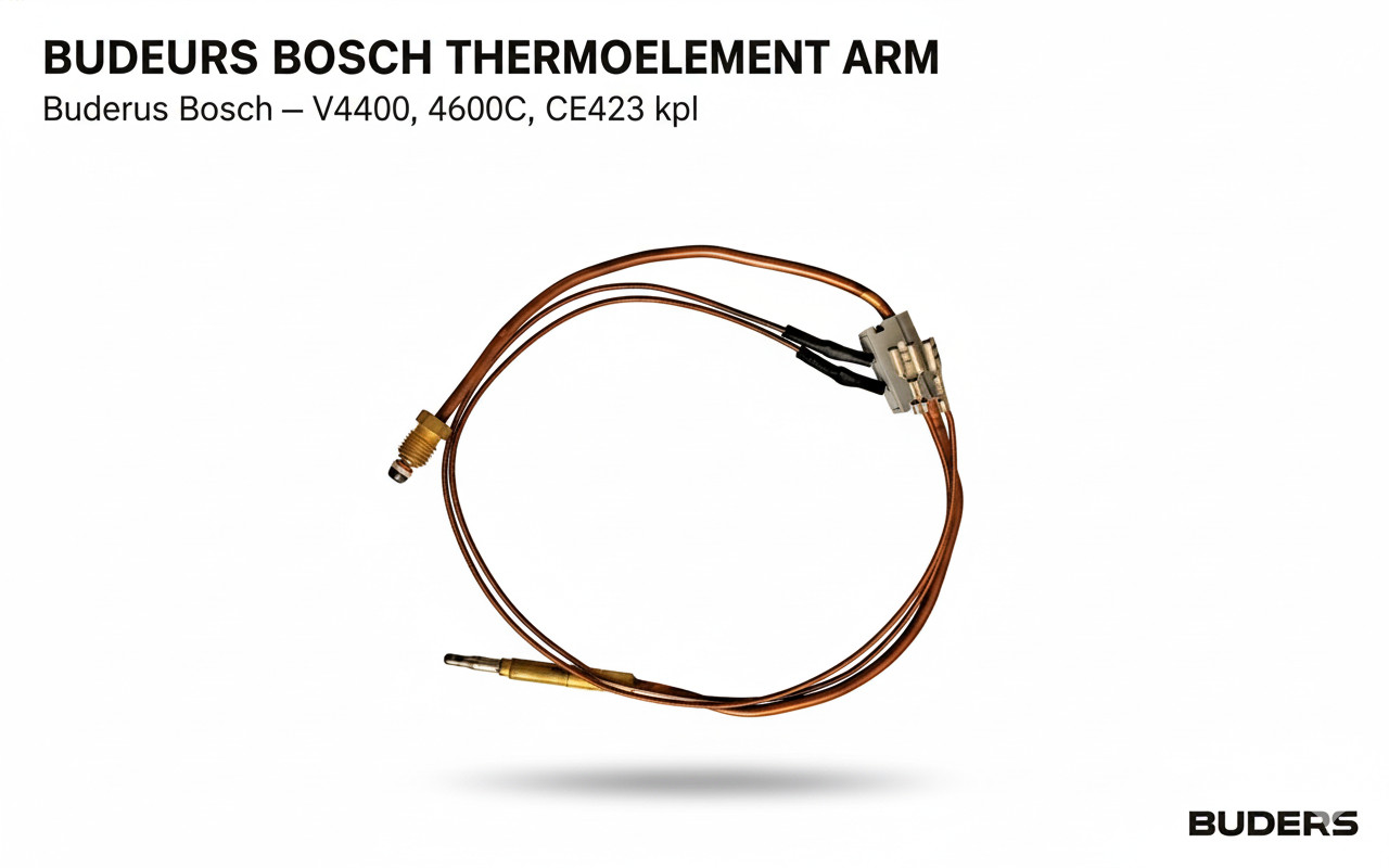Chaudière en panne ? BUDERUS BOSCH Thermoelement Arm V4400 4600C résout le blocage