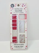 Dashing Diva Gloss Ultra Shine Gel Palette. After Glow 32 Nail Strips 