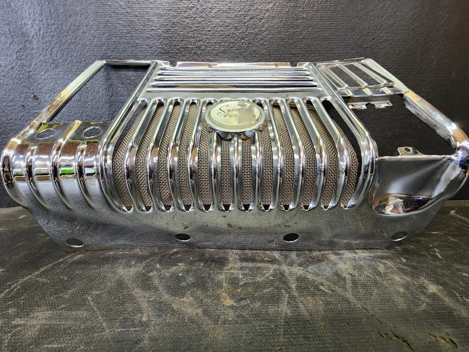 1946 47 48 Plymouth Special Delux радио динамик решетка крышка приборной панели ободок Mopar OEM - Изображение 2 из 4