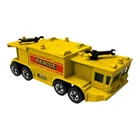 VTG 1979 Hot Wheels Diecast 1/64 Yellow Airport Rescue Fire Dept Truck Hong Kong