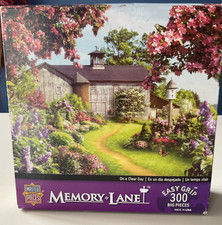 Puzzle 300 Piece EASY GRIP On A Clear Day 24 x18 Spring Countryside Nature