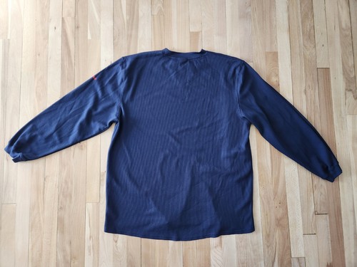 NFL Patriot's New England 2XL Waffle Thermal Shirt Embroidered Logo Reebok - Picture 5 of 5