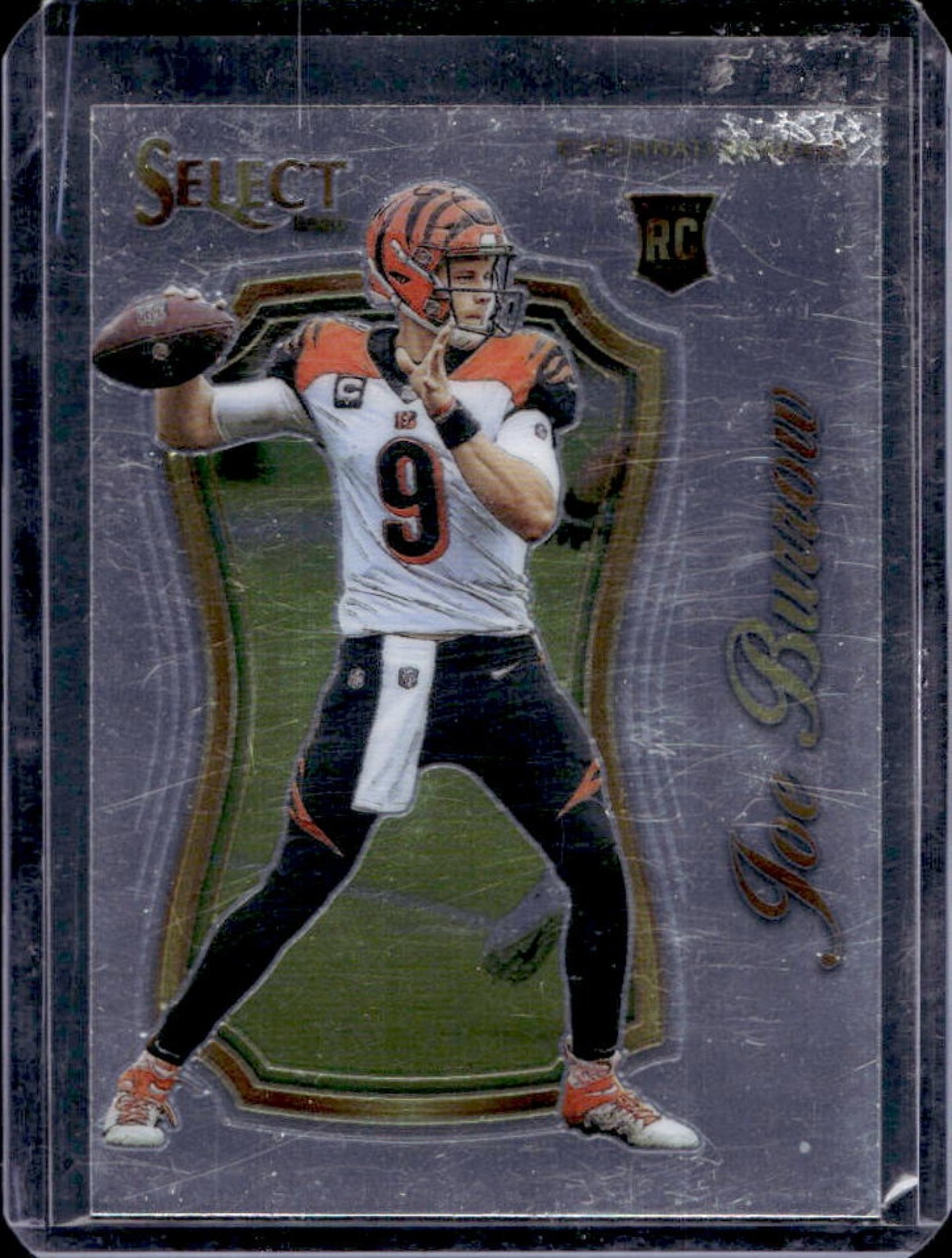 2020 Select Joe Burrow Certified Rookies RC #SCR-1 Bengals