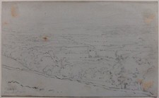 Fred Cecil Jones "Otley" Wharfedale Yorkshire artist pencil drawing August 1921