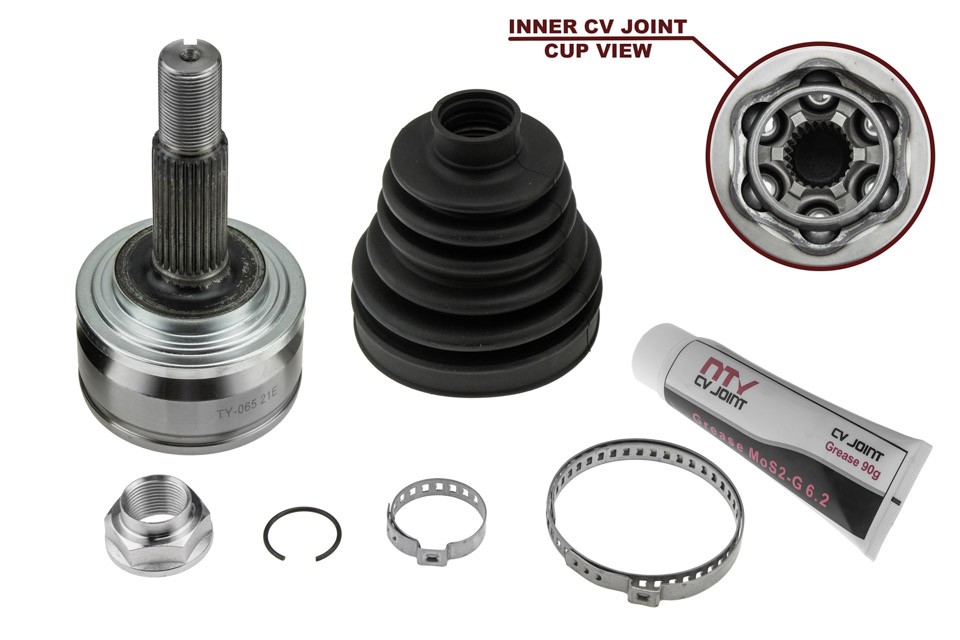 Fits NTY NPZ-TY-065 OUTER CV JOINT