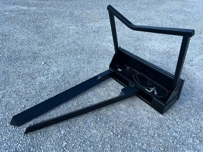 #ad #ad Hydraulic Nursery Jaws Tree Fork Attachment Fits Skid Steer Tractor Quick Attach $2753.99