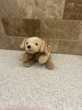 Beanie Baby Fetch The Dog 97/98 Several Tag Errors Ty Collectible Plush Toy