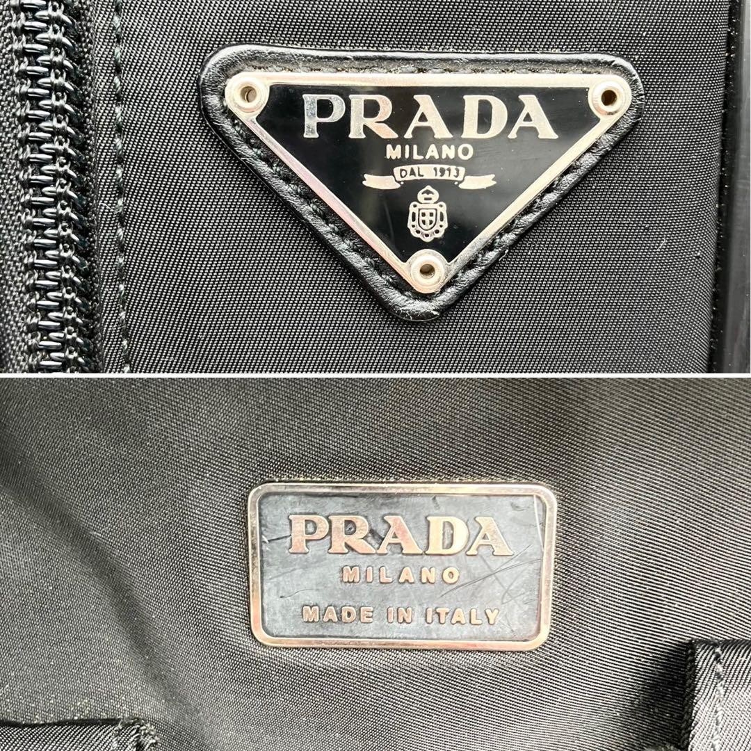 PRADA Business Bag Shoulder Bag 2way Nylon Black thumbnail 15