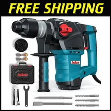 SDS-Plus Rotary Hammer Drill Kit with Vibration Control