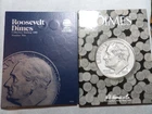 Lot of 83 Roosevelt Dime Coin Collection Whitman Albums PD 1965 - 2008