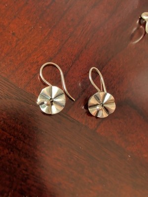 Trollbeads Pompeii earrings made of sterling silver