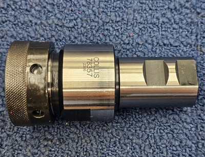 Collis 78357 TG Collet Chuck Extension, Weldon End Mill Shank, 1.5 in. Shank Dia