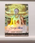 Lenny Wilkens MEMORY LANE MARKS Auto #/50 Gold - 2024-25 Topps Inception