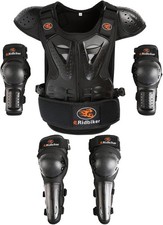 Kids Dirt Bike Gear Chest Protector Motocross,Youth Motorcycle Armor Suit with