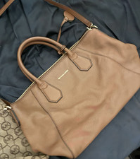 Michael Kors Brown Logo Tote Bag Double Handl...