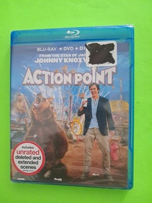 NEW - Action Point (Blu-ray, 2018) Johnny Knoxville - Free ShipN!