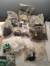 Mixed lot Assorted Cable Clamp Nylon Black,saddle Mount,cradle Mount Etc.