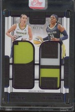 2025 Panini WNBA One and One OGUNBOWALE BUCKERS RC Dual Patch Purple /25 JA135