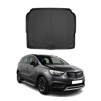 Kofferraummatte Kofferraumwanne FüR Opel Grandland X 2017-2021 Untere Gummi TPE