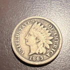 1863 1C Indian Cent Good Condition A-385