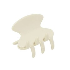 French Amie Flat Oval Small 1 3/4  Cellulose Handmade Hair Claw Clip for Women