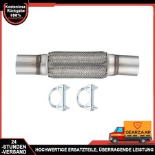 Flexrohr Auspuff 50x200/320mm kompatibel mit Opel Astra H Astra J Corsa D 1x