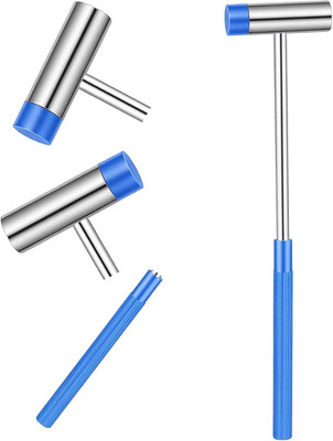 Mini Hammer, Kunststoff Minihammer Mit Metallkopf, Doppelkopf Kleiner Uhrmacherh