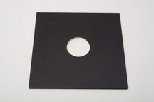 Metal lens board 5.5" square w/ 34.6mm hole copal 0 