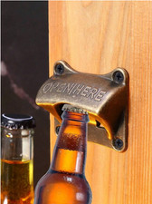 Vintage Wall Mounted Beer Bottle Opener Cast Iron Bottle Opener Wall Mounted