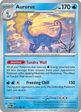 Pokemon Aurorus (24/130) Perfect Order NM HOLO