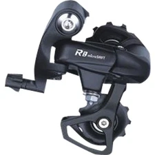 microSHIFT R8 Rear Derailleur - 8,9 Speed, Short Cage, Black RD-R32S