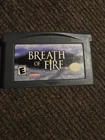 *Authentic* Breath of Fire Nintendo Game Boy Advance GBA 2001 Cartridge Only