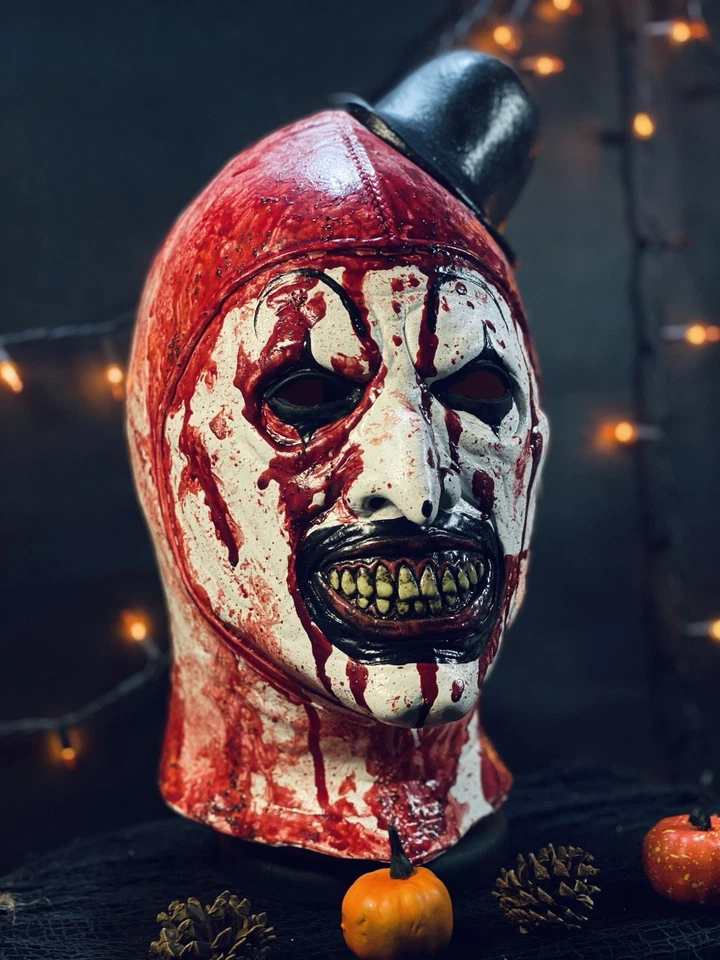 Tots Terrifier Art The Clown Bloody Rehauled Halloween Mask - Image 3 of 4