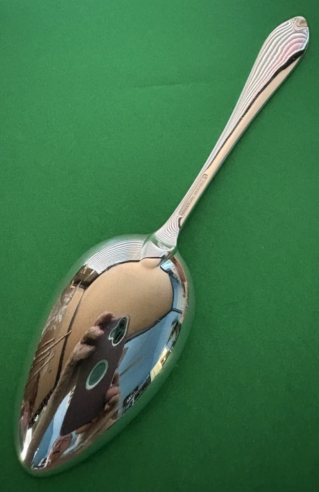 Cuchara para servir TIFFANY Faneuil plata esterlina 8 3/4" 2,8 OZ chatarra o no FS Foto 4 de 4