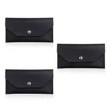 3 Count Budget Clutch Purse Envelopes Bill Wallet Cash Bag Reusable