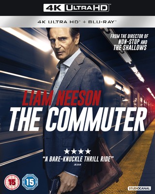 The Commuter (4K UHD Blu-ray) Jonathan Banks Killian Scott Clara Lago Andy Nyman